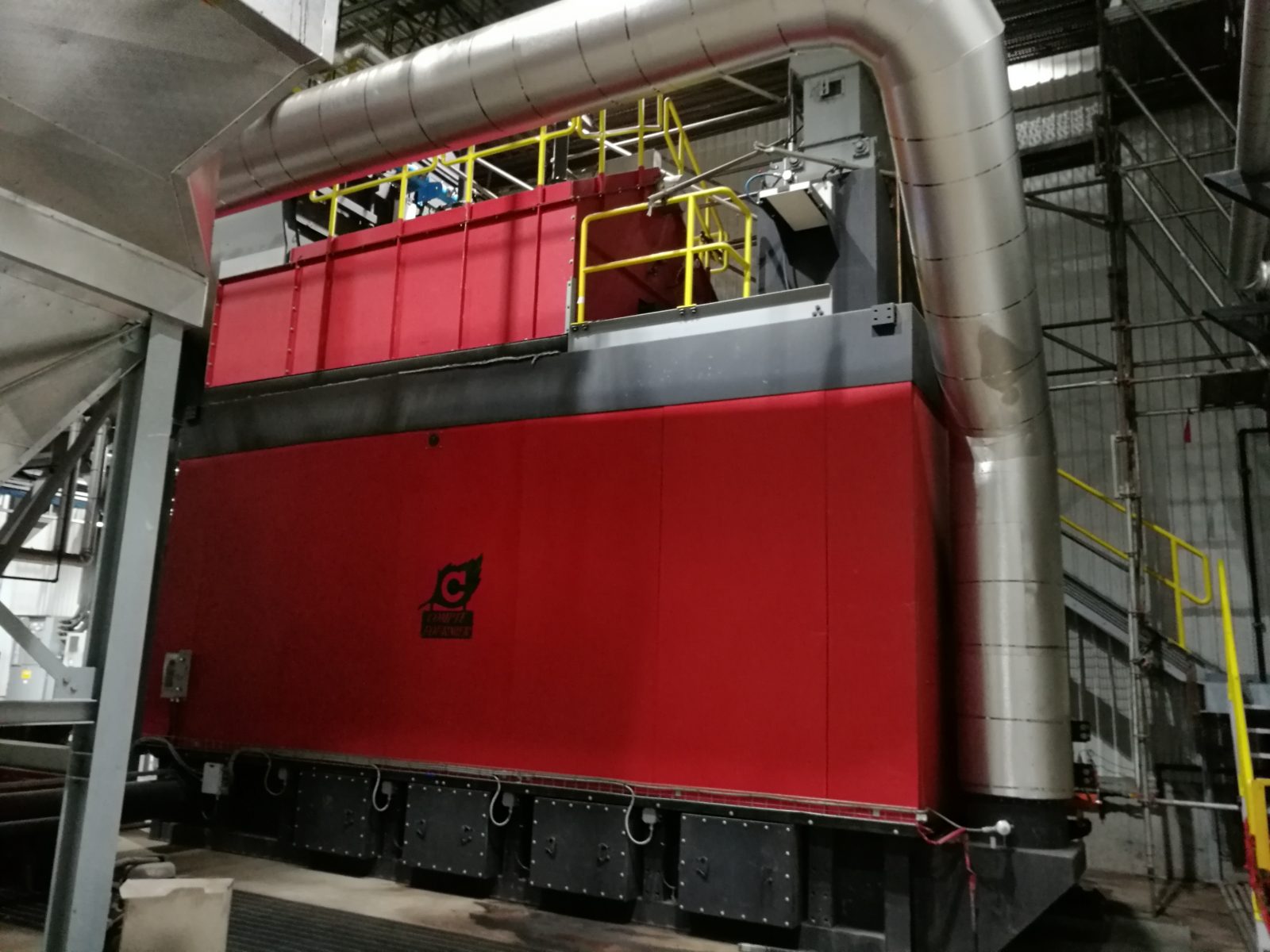 Produits Forestiers Petit Paris – 7.5 MW Steam Boiler (Sawmill)